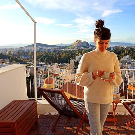 Appartement Penthouse With Acropolis View à Athènes Extérieur photo