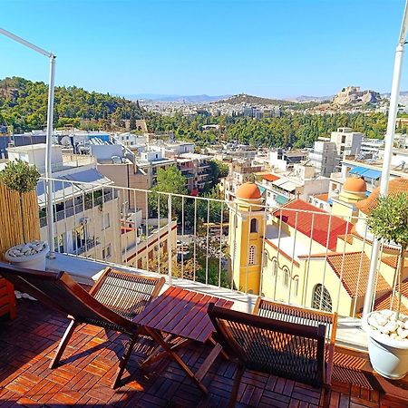 Appartement Penthouse With Acropolis View à Athènes Extérieur photo