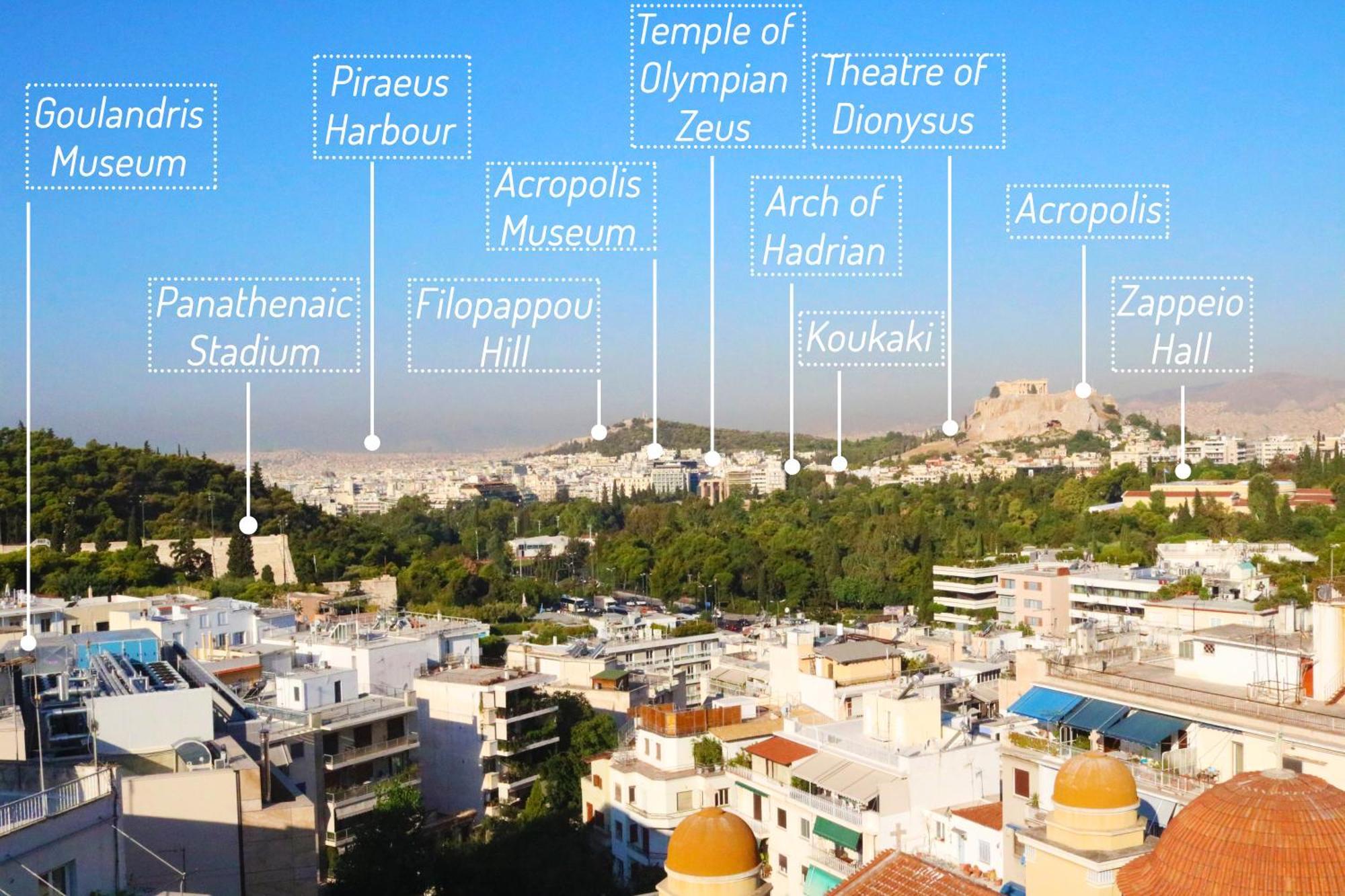 Appartement Penthouse With Acropolis View à Athènes Extérieur photo