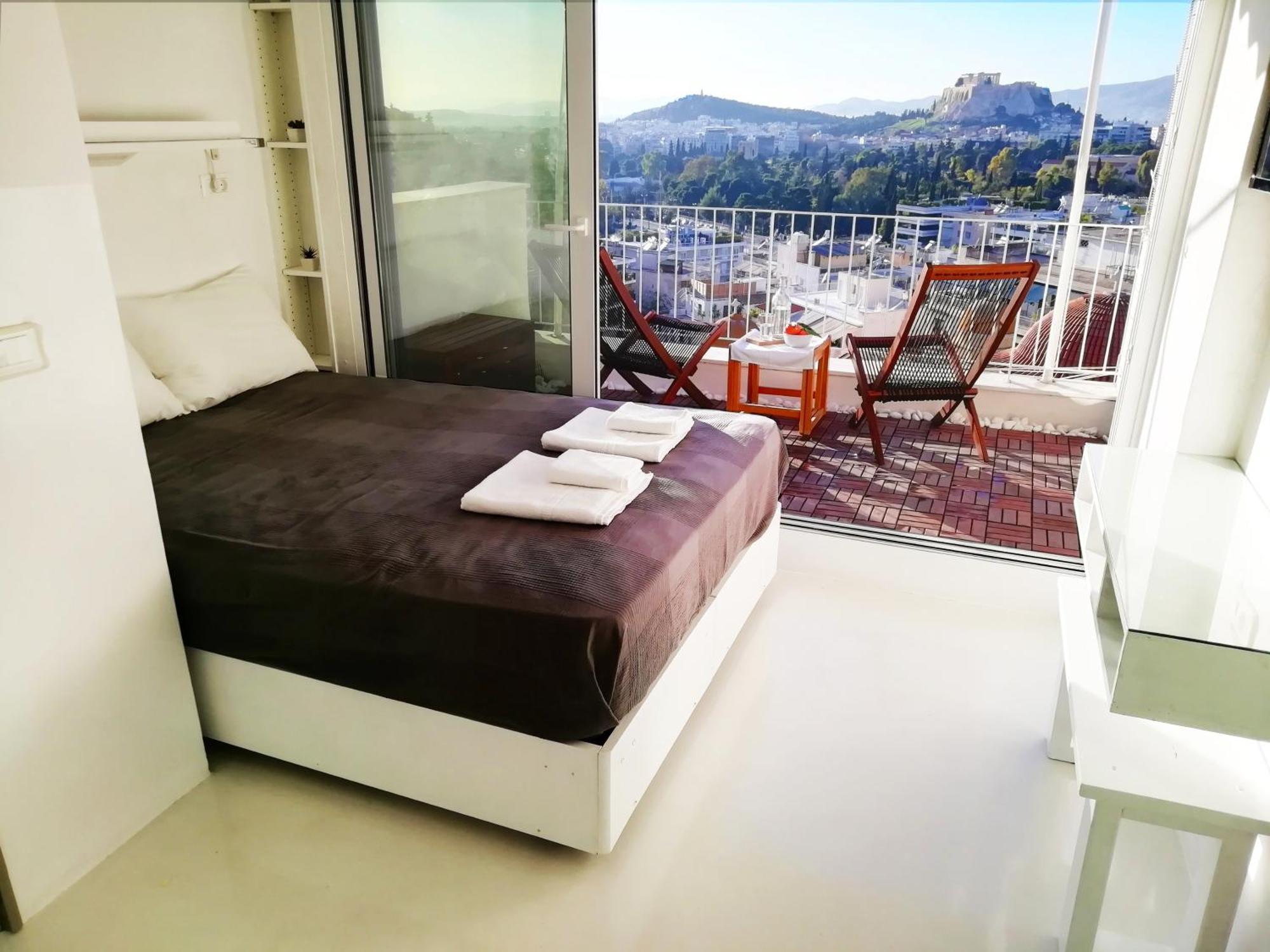 Appartement Penthouse With Acropolis View à Athènes Extérieur photo