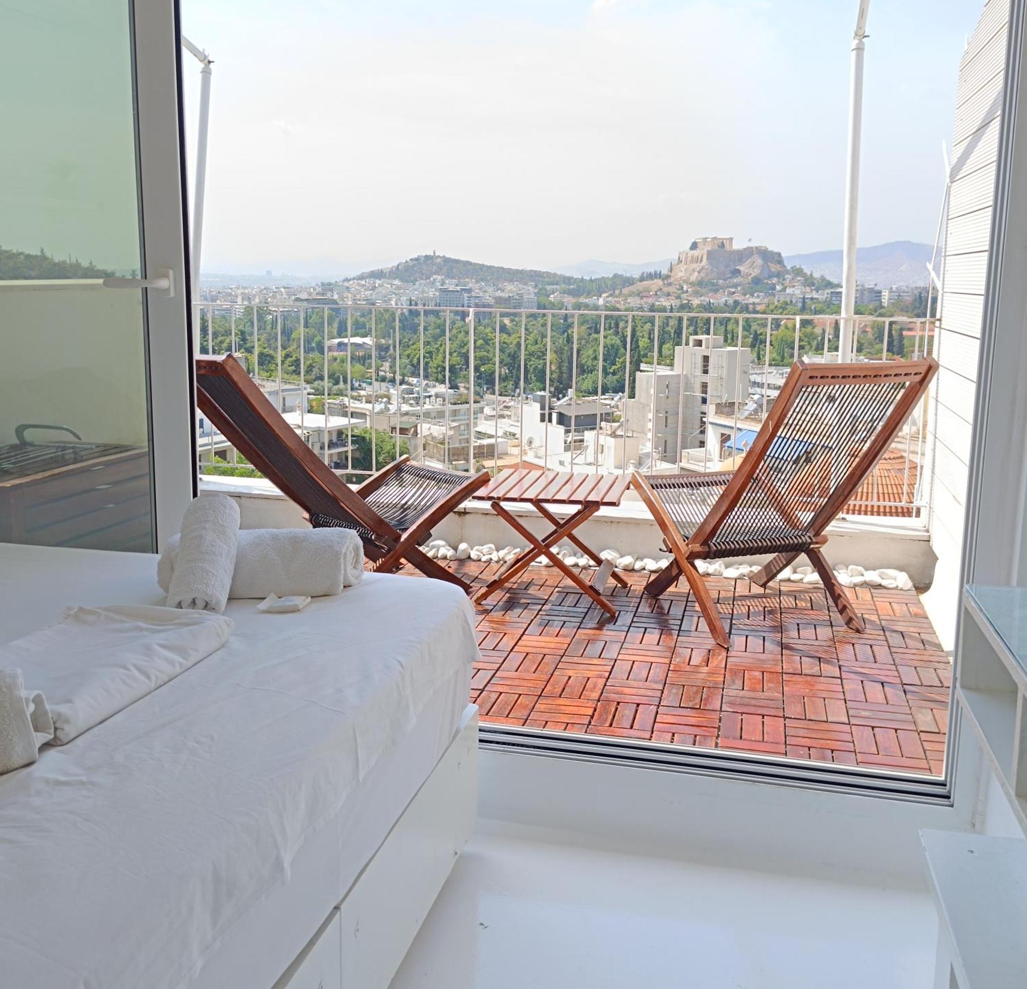 Appartement Penthouse With Acropolis View à Athènes Extérieur photo